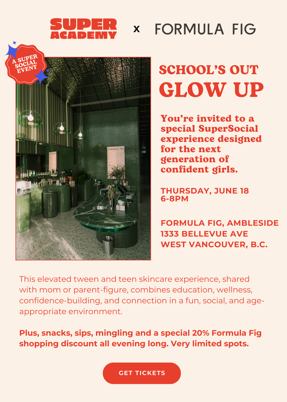 SuperSocial: School's Out Glow Up with Formula Fig